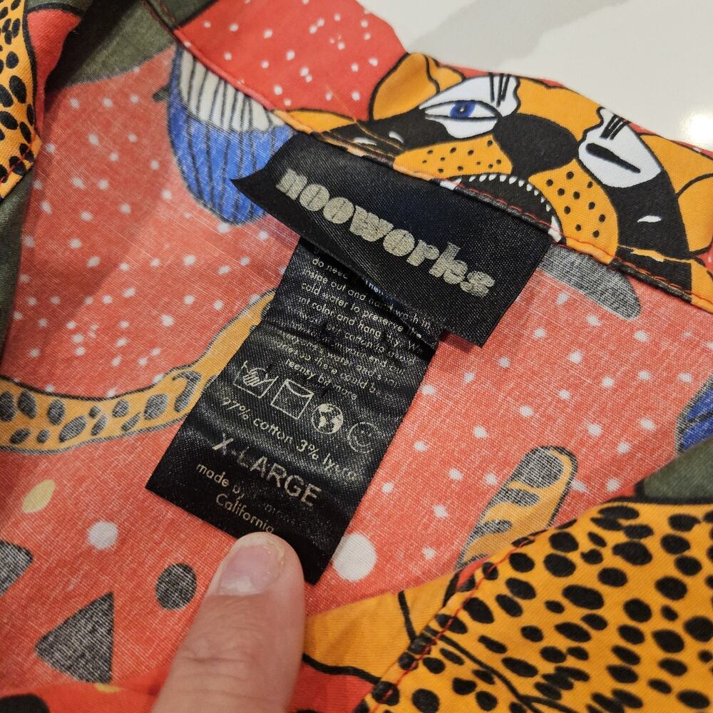 NOOWORKS TIGER PRIDE SHORT ROMPER, SZ XL - Picture 5 of 10
